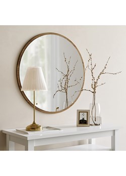 Scandinavia Concept Lustro ścienne "Ayna Ceviz" w kolorze jasnobrązowym - Ø 60 cm - id: 11352816 - marki Scandinavia Concept - 174094214 Scandinavia Concept Lustro ścienne "Ayna Ceviz" w kolorze jasnobrązowym - Ø 60 cm ze sklepu Limango Polska w kategorii Lustra - zdjęcie 174094214