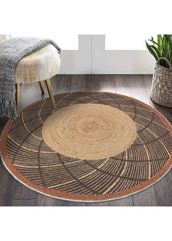 ABERTO DESIGN Dywan w kolorze beżowo-antracytowym ze sklepu Limango Polska w kategorii Dywany - zdjęcie 174094810