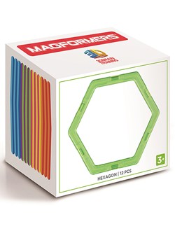 MAGFORMERS 12-częściowy zestaw magnetyczny &quot;Hexagon&quot; - 3+ ze sklepu Limango Polska w kategorii Zabawki - zdjęcie 174095412
