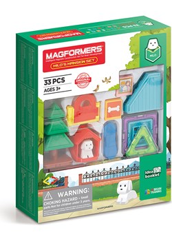 MAGFORMERS 33-częściowy zestaw magnetyczny &quot;Milo&apos;s Masion&quot; - 3+ ze sklepu Limango Polska w kategorii Zabawki - zdjęcie 174095490