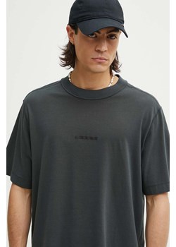 Abercrombie &amp; Fitch t-shirt bawełniany męski kolor zielony z nadrukiem KI123-1037 ze sklepu ANSWEAR.com w kategorii T-shirty męskie - zdjęcie 174096503