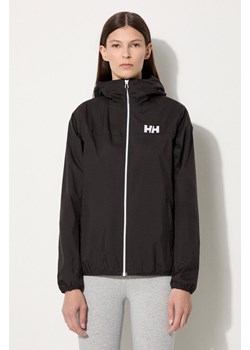 Helly Hansen kurtka przeciwdeszczowa Belfast II damska kolor czarny 53433-990 ze sklepu PRM w kategorii Kurtki damskie - zdjęcie 174098124
