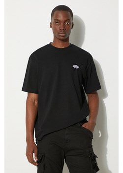 Dickies t-shirt bawełniany kolor czarny z aplikacją DK0A4YAIBLK1-BLACK ze sklepu PRM w kategorii T-shirty męskie - zdjęcie 174098210