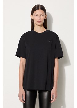 New Balance t-shirt bawełniany WT41501BK damski kolor czarny WT41501BK ze sklepu PRM w kategorii Bluzki damskie - zdjęcie 174098284
