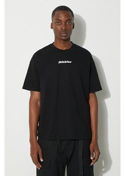 Dickies t-shirt bawełniany ENTERPRISE TEE SS męski kolor czarny z nadrukiem DK0A4YRN ze sklepu PRM w kategorii T-shirty męskie - zdjęcie 174098294