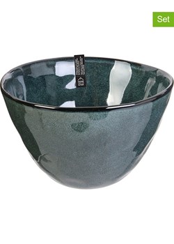 THE HOME DECO FACTORY Miski (3 szt.) w kolorze granatowym - wys. 9 x Ø 15,5 cm ze sklepu Limango Polska w kategorii Naczynia - zdjęcie 174100010
