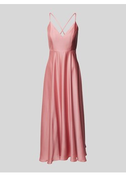 Sukienka koktajlowa o długości do kolan z dekoltem w serek ze sklepu Peek&Cloppenburg  w kategorii Sukienki - zdjęcie 174102042