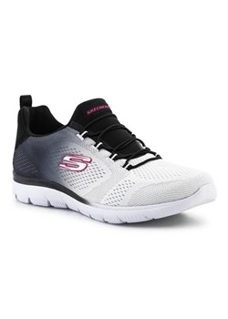 Buty Skechers SUMMITS-BRIGHT W 149536-BKW białe ze sklepu ButyModne.pl w kategorii Buty sportowe damskie - zdjęcie 174102102