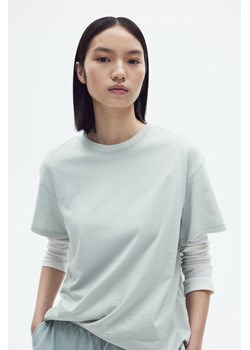 H & M - T-shirt oversize - Turkusowy ze sklepu H&M w kategorii Bluzki damskie - zdjęcie 174102363