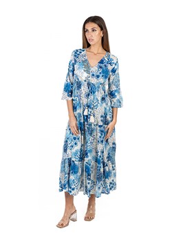 Isla Bonita by SIGRIS Sukienka w kolorze niebieskim ze sklepu Limango Polska w kategorii Sukienki - zdjęcie 174102803