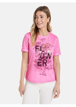Gerry Weber Koszulka w kolorze różowym ze sklepu Limango Polska w kategorii Bluzki damskie - zdjęcie 174103124