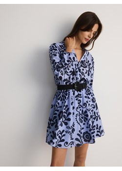 Reserved - Wzorzysta sukienka mini - wielobarwny ze sklepu Reserved w kategorii Sukienki - zdjęcie 174104591