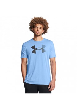 Męski t-shirt z nadrukiem Under Armour UA Big Logo Fill SS - niebieski ze sklepu Sportstylestory.com w kategorii T-shirty męskie - zdjęcie 174106613