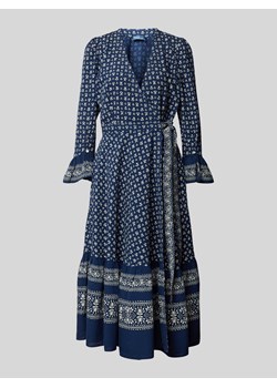 Sukienka kopertowa z wiązanym paskiem ze sklepu Peek&Cloppenburg  w kategorii Sukienki - zdjęcie 174107082