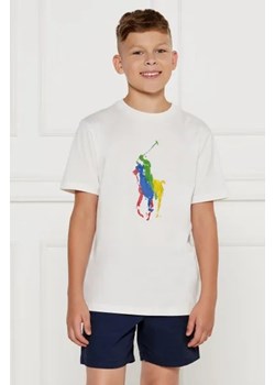 POLO RALPH LAUREN T-shirt | Regular Fit ze sklepu Gomez Fashion Store w kategorii T-shirty chłopięce - zdjęcie 174107472