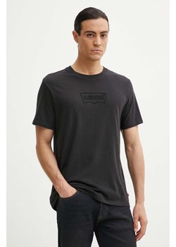 Levi&apos;s t-shirt bawełniany męski kolor czarny z aplikacją 22491 ze sklepu ANSWEAR.com w kategorii T-shirty męskie - zdjęcie 174108684