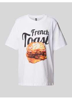 T-shirt z nadrukowanym motywem model ‘TALIA’ ze sklepu Peek&Cloppenburg  w kategorii Bluzki damskie - zdjęcie 174109301