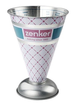 Zenker Pojemnik w kolorze srebrno-jasnoróżowym z miarką - 500 ml ze sklepu Limango Polska w kategorii Akcesoria kuchenne - zdjęcie 174109492