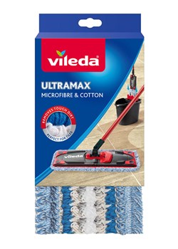 Vileda Nakładki &quot;Ultramax Microfibre &amp; Cotton&quot; w kolorze niebieskim ze sklepu Limango Polska w kategorii Akcesoria kuchenne - zdjęcie 174109570
