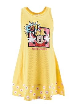 Disney Minnie Mouse Sukienka &quot;Minnie&quot; w kolorze żółtym ze wzorem ze sklepu Limango Polska w kategorii Sukienki dziewczęce - zdjęcie 174110202