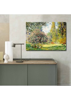 ABERTO DESIGN Druk &quot;The Parc Monceau&quot; na płótnie - 100 x 70 cm ze sklepu Limango Polska w kategorii Obrazy - zdjęcie 174110850