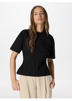 Reserved - Taliowany t-shirt - czarny ze sklepu Reserved w kategorii Bluzki damskie - zdjęcie 174112413