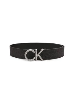 Calvin Klein Skórzany pasek CK METAL BOMBE ze sklepu Gomez Fashion Store w kategorii Paski męskie - zdjęcie 174113510