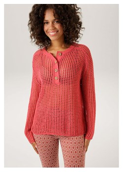 Aniston Sweter w kolorze różowym ze sklepu Limango Polska w kategorii Swetry damskie - zdjęcie 174114944