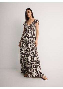 Reserved - Sukienka maxi z falbanami - wielobarwny ze sklepu Reserved w kategorii Sukienki - zdjęcie 174115584