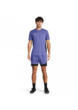 Męskie spodenki treningowe Under Armour UA M's Challenger Pro Train Short - fioletowe ze sklepu Sportstylestory.com w kategorii Spodenki męskie - zdjęcie 174115794