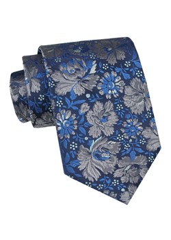 Męski Krawat, Szeroki, Klasyczny - CHATTIER - Motyw Kwiatowy KRCH1399 ze sklepu JegoSzafa.pl w kategorii Krawaty - zdjęcie 174115880