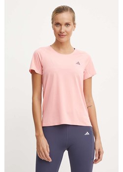 adidas Performance t-shirt treningowy Adizero kolor różowy IW3216 ze sklepu ANSWEAR.com w kategorii Bluzki damskie - zdjęcie 174116123