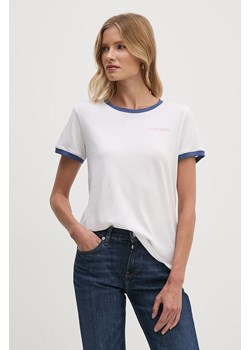 Pepe Jeans t-shirt bawełniany ELISE damski kolor biały PL505878 ze sklepu ANSWEAR.com w kategorii Bluzki damskie - zdjęcie 174116133