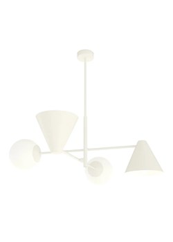 Biała lampa sufitowa w stylu loftowym - D140 G7-K50 ze sklepu Edinos.pl w kategorii Lampy sufitowe - zdjęcie 174116491