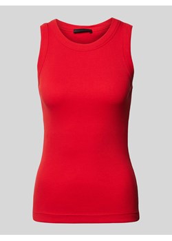 Top z efektem prążkowania model ‘OLINA’ ze sklepu Peek&Cloppenburg  w kategorii Bluzki damskie - zdjęcie 174116770