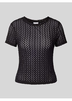 Bluzka z ażurowym wzorem ze sklepu Peek&Cloppenburg  w kategorii Bluzki damskie - zdjęcie 174116922