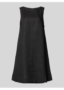 Sukienka lniana z okrągłym dekoltem model ‘Claritta’ ze sklepu Peek&Cloppenburg  w kategorii Sukienki - zdjęcie 174117223