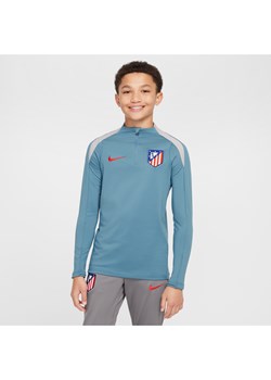 Treningowa koszulka piłkarska dla dużych dzieci Atlético Madryt Strike Nike Dri-FIT - Niebieski ze sklepu Nike poland w kategorii T-shirty chłopięce - zdjęcie 174117851