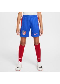 Spodenki piłkarskie dla dużych dzieci Nike Dri-FIT Atlético Madryt Stadium 2024/25 (wersja domowa) – replika - Niebieski ze sklepu Nike poland w kategorii Spodenki chłopięce - zdjęcie 174117861