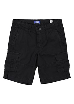 JACK &amp; JONES Junior Bojówki &quot;Zeus&quot; w kolorze czarnym ze sklepu Limango Polska w kategorii Spodenki chłopięce - zdjęcie 174118414