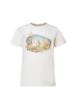 Noppies Koszulka &quot;Darby&quot; w kolorze białym ze wzorem ze sklepu Limango Polska w kategorii T-shirty chłopięce - zdjęcie 174118454