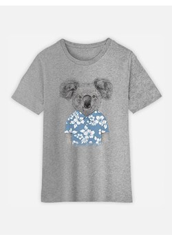 WOOOP Koszulka &quot;Summer koala&quot; w kolorze szarym ze sklepu Limango Polska w kategorii T-shirty chłopięce - zdjęcie 174119283