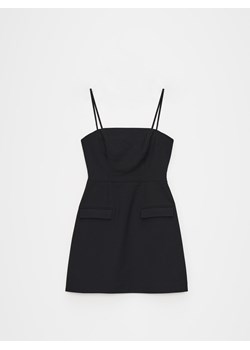 Mohito - Ołówkowa czarna sukienka mini - czarny ze sklepu Mohito w kategorii Sukienki - zdjęcie 174120271
