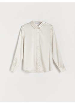 Reserved - Koszula jedwabna - złamana biel ze sklepu Reserved w kategorii Koszule damskie - zdjęcie 174120692