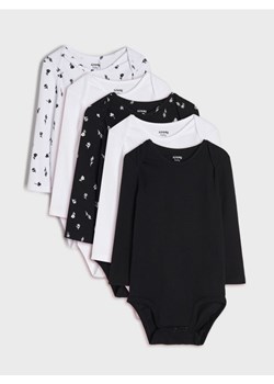 Sinsay - Body 5 pack - biały ze sklepu Sinsay w kategorii Body niemowlęce - zdjęcie 174121601