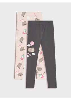 Sinsay - Legginsy 2 pack Pusheen - szary ze sklepu Sinsay w kategorii Spodnie dziewczęce - zdjęcie 174121693