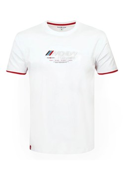 Koszulka Męska (T-Shirt) - PAKO JEANS - z Nadrukiem, Biała TSPJNSmondayBI ze sklepu JegoSzafa.pl w kategorii T-shirty męskie - zdjęcie 174122321