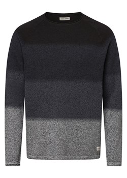 Jack & Jones Sweter męski Mężczyźni Bawełna granatowy w paski ze sklepu vangraaf w kategorii Swetry męskie - zdjęcie 174122481