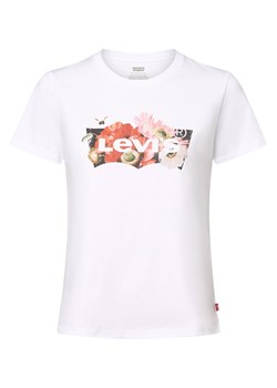 Levi's T-shirt damski Kobiety Bawełna biały nadruk ze sklepu vangraaf w kategorii Bluzki damskie - zdjęcie 174122482