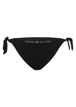 Tommy Hilfiger Damskie figi bikini Kobiety granatowy wypukły wzór tkaniny ze sklepu vangraaf w kategorii Stroje kąpielowe - zdjęcie 174122492